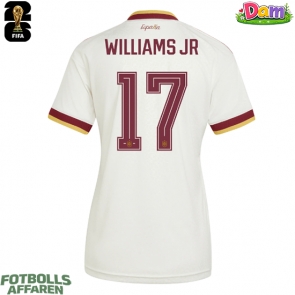 Spanien Nico Williams #17 Bortatröja Kvinnor VM 2026 Kortärmad